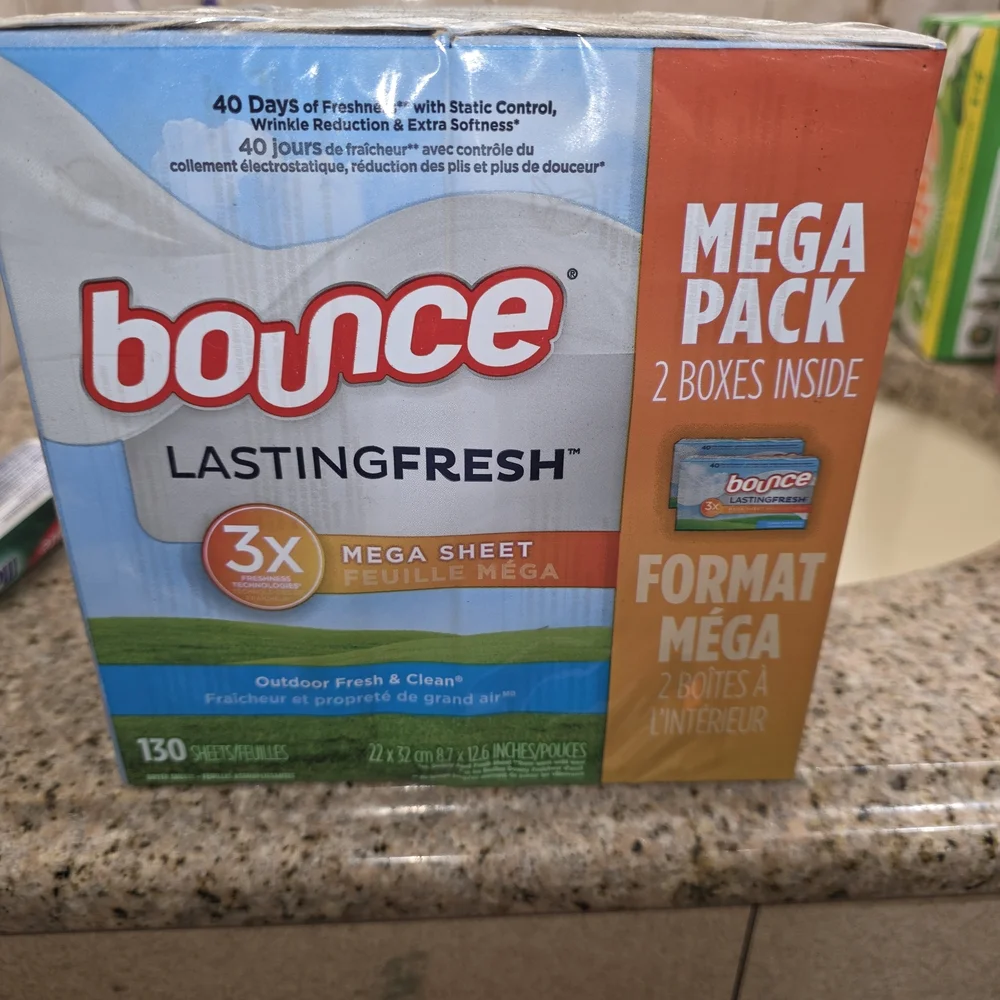 LastingFresh Mega Pack Dryer Sheets - Picture 1 of 4